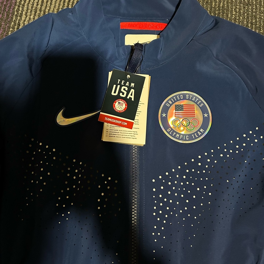 Nike Women's Olympic Team USA 2024 Jacket- Navy